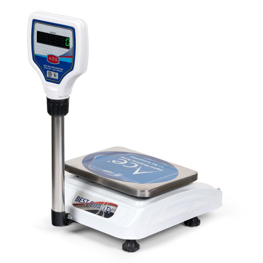 Digital Electronic Weighing Scale 30 kg Capacity 1 g Accuracy Weight Machine Digital for Shop, Commercial and Industrial use Platform size (Mini SPD-175 x 225 mm)